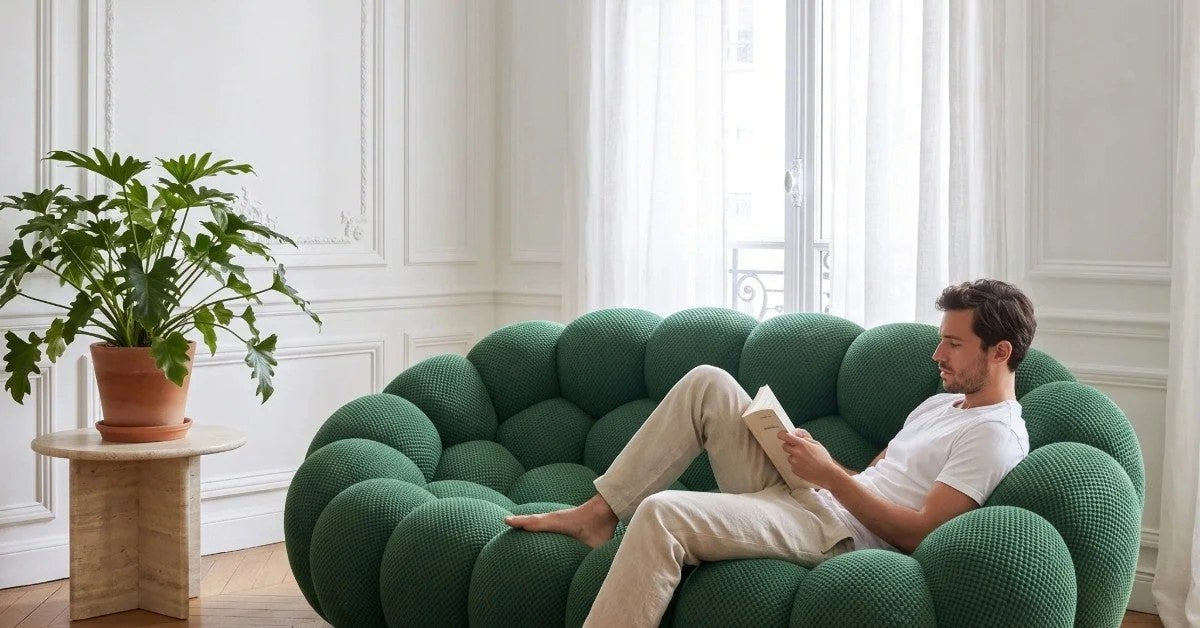 Compressed round sofas: how do they work, and do they last?