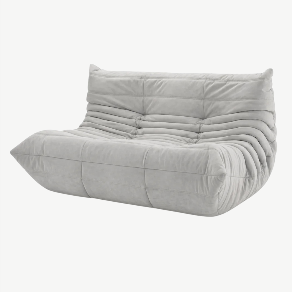LUMA 2-seater low lounge sofa in Pearl