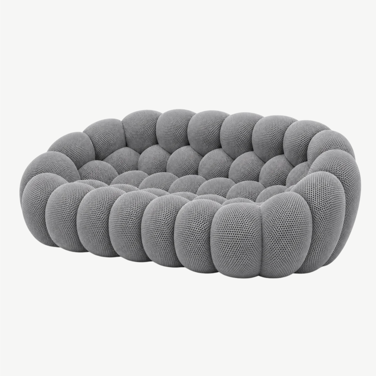 BULÉA Maxi 3-seater round sofa in Slate