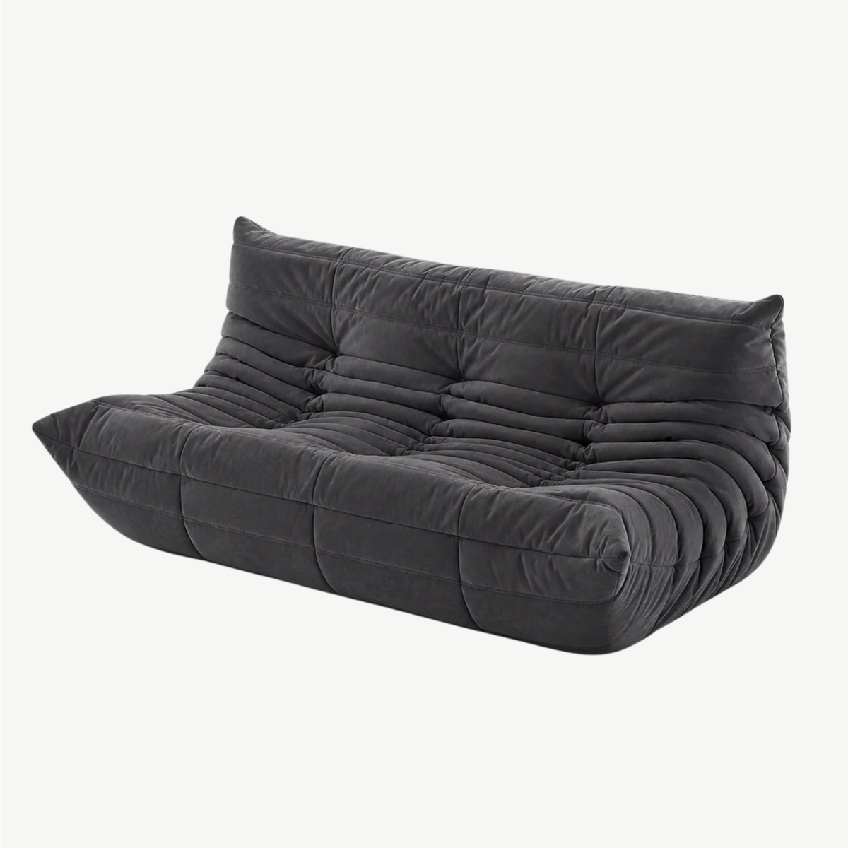 LUMA Maxi 3-seater low lounge sofa in Graphite