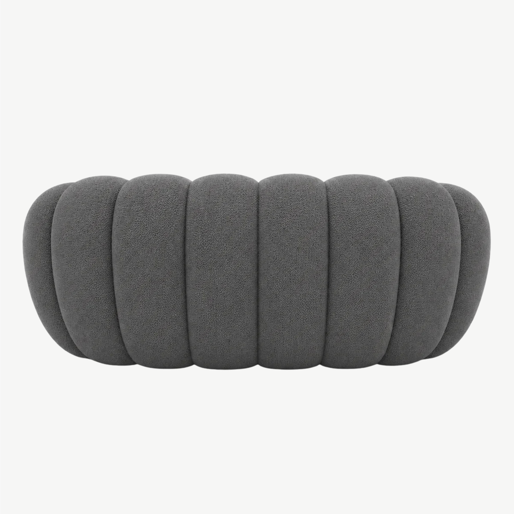 BULÉA 2-seater round sofa in Slate – alternative view