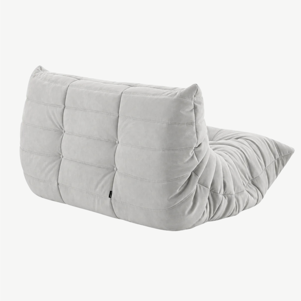 LUMA 2-seater low lounge sofa in Pearl – alternative view