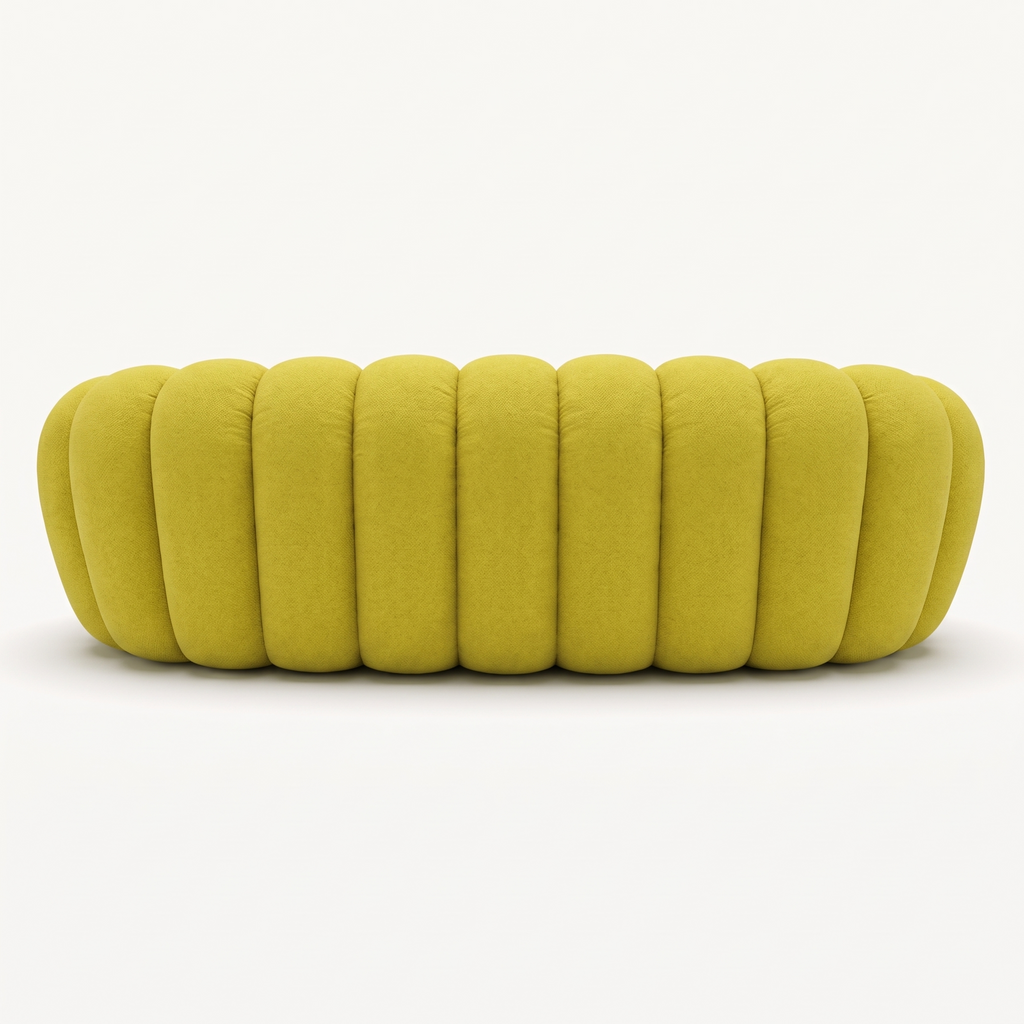 BULÉA Maxi 3-seater round sofa in Anise – alternative view
