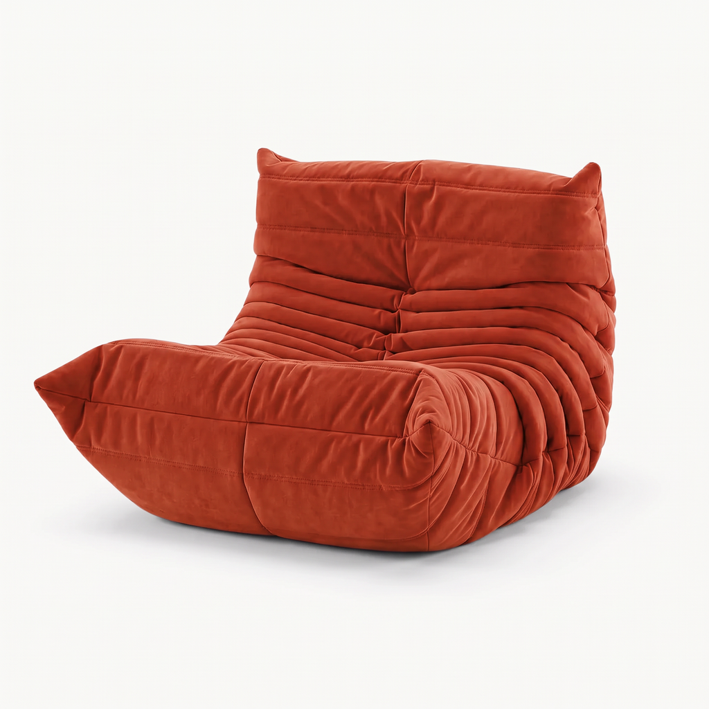 LUMA Mini low lounge chair in Paprika