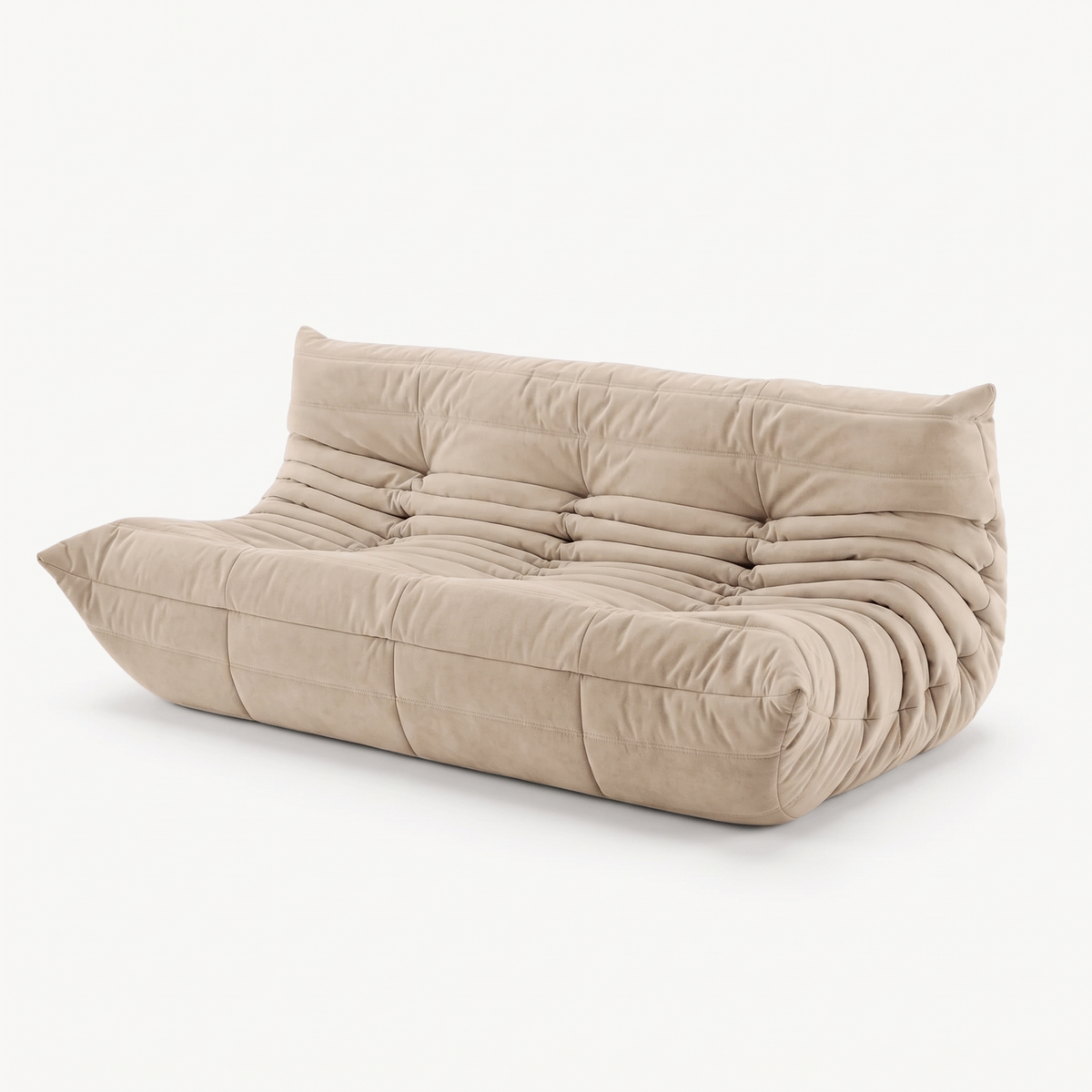 LUMA Maxi 3-seater low lounge sofa in Sand