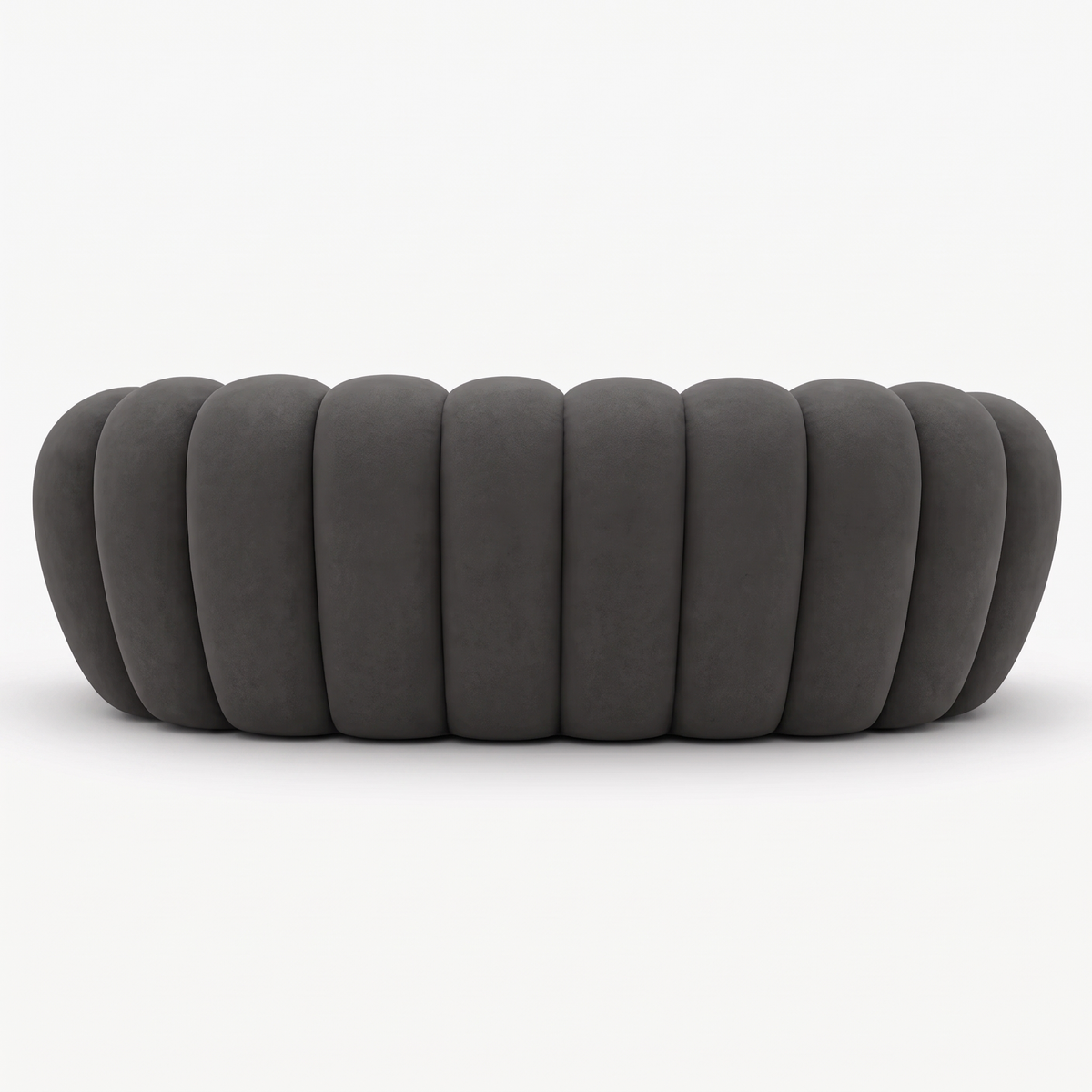 BULÉA Maxi 3-seater round sofa in Charcoal – alternative view