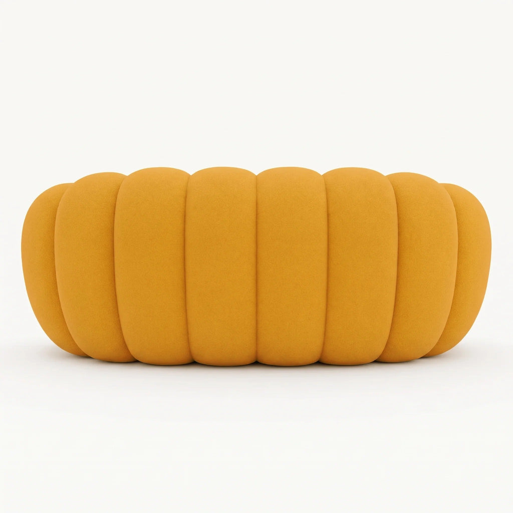BULÉA 2-seater round sofa in Sunflower – alternative view