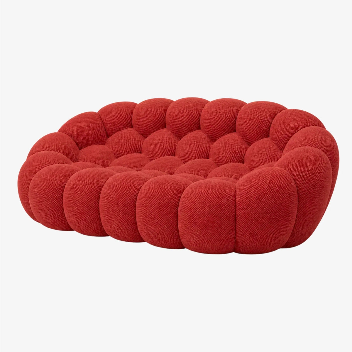 BULÉA 2-seater round sofa in Coral