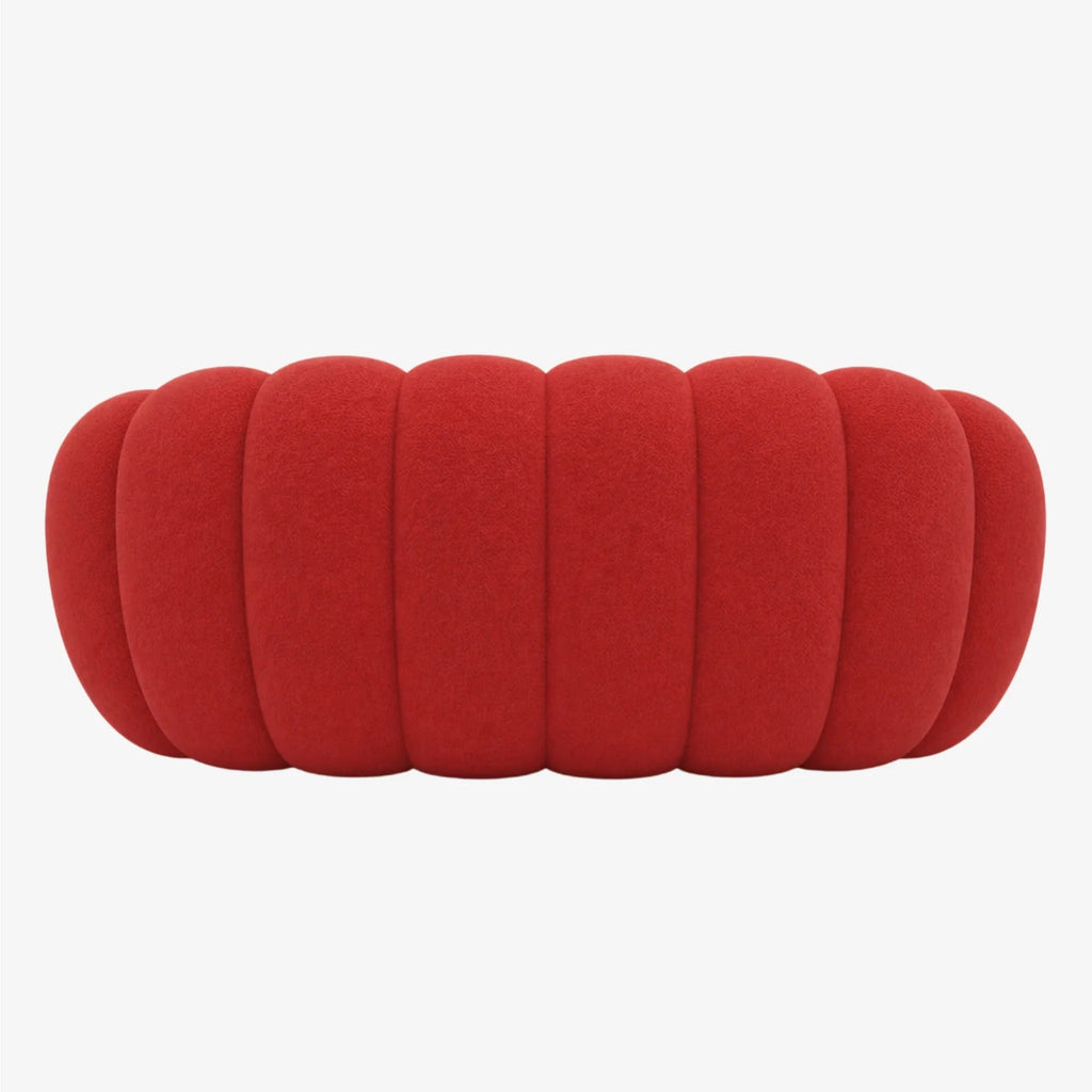 BULÉA 2-seater round sofa in Coral – alternative view