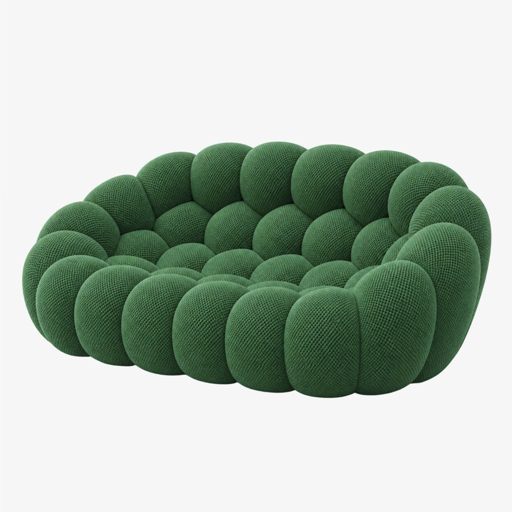 BULÉA 2-seater round sofa in Forest