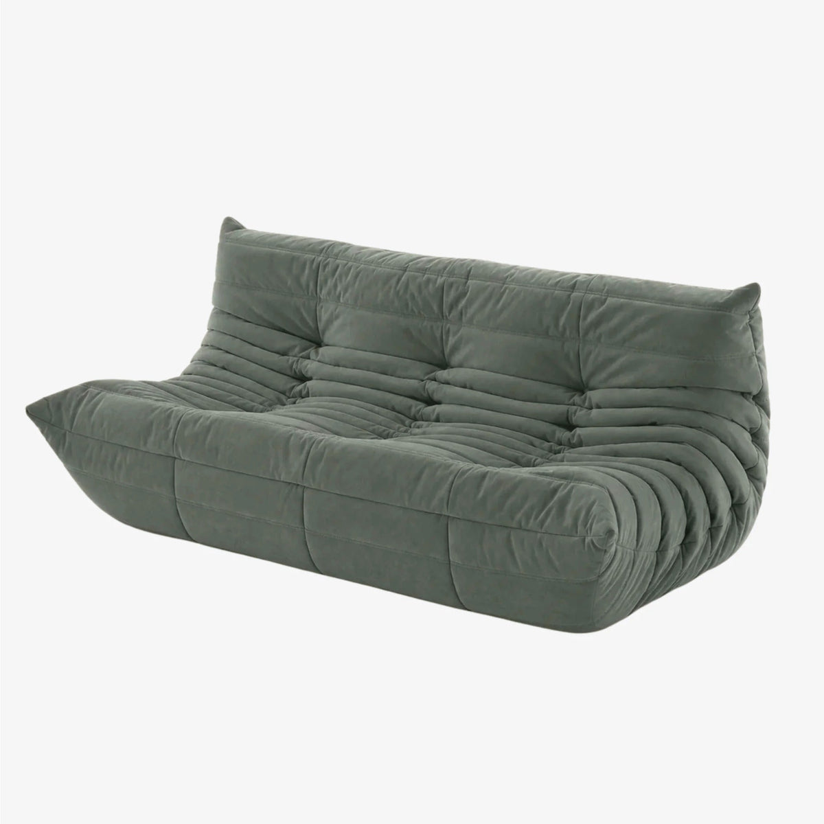 LUMA Maxi 3-seater low lounge sofa in Eucalyptus