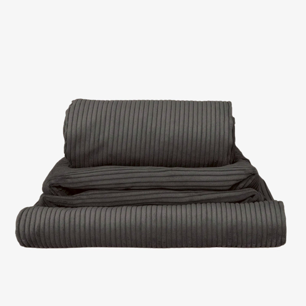 SORA spare cover set in Charcoal corduroy